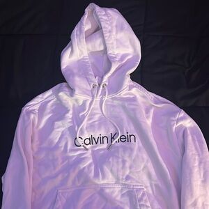 Calvin Klein Men’s White Hoodie (never worn)